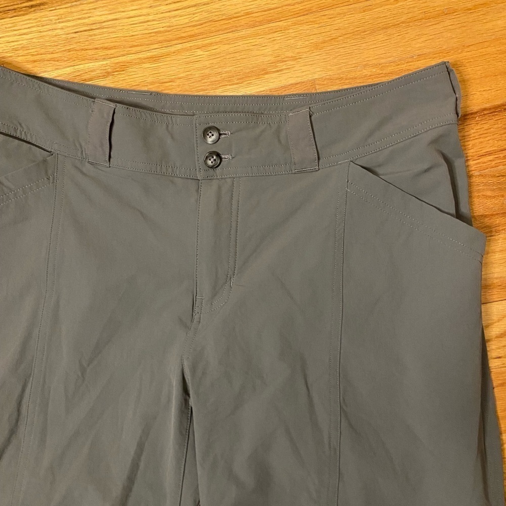 REI Co-Op Screeline Pants in Grey Size 12 *altered‎ to capri length* - Picture 4 of 12